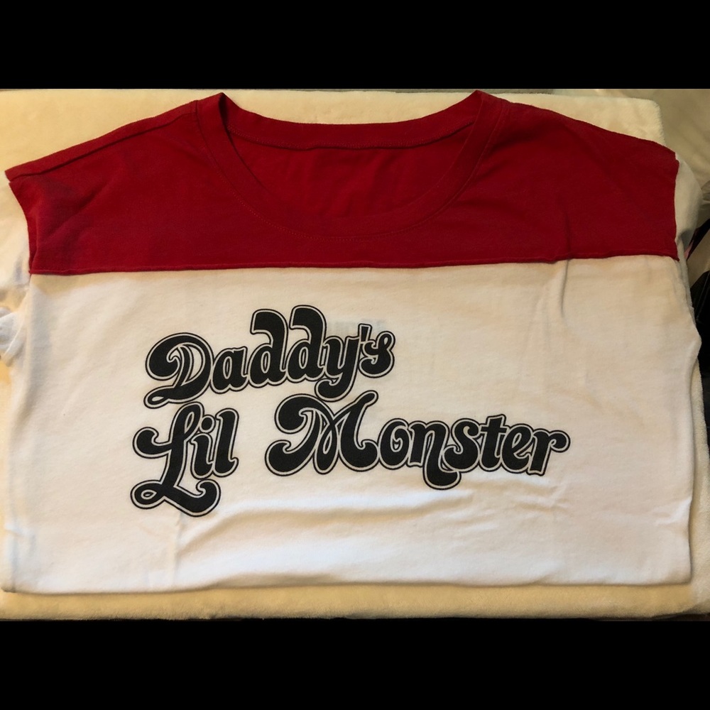 Daddy’s Little Monster Harley Quinn T-shirt